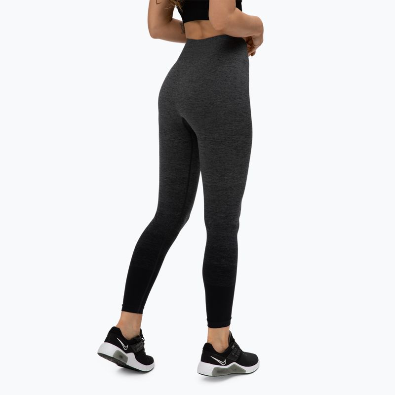 Legginsy treningowe damskie Gym Glamour Ombre grey 3