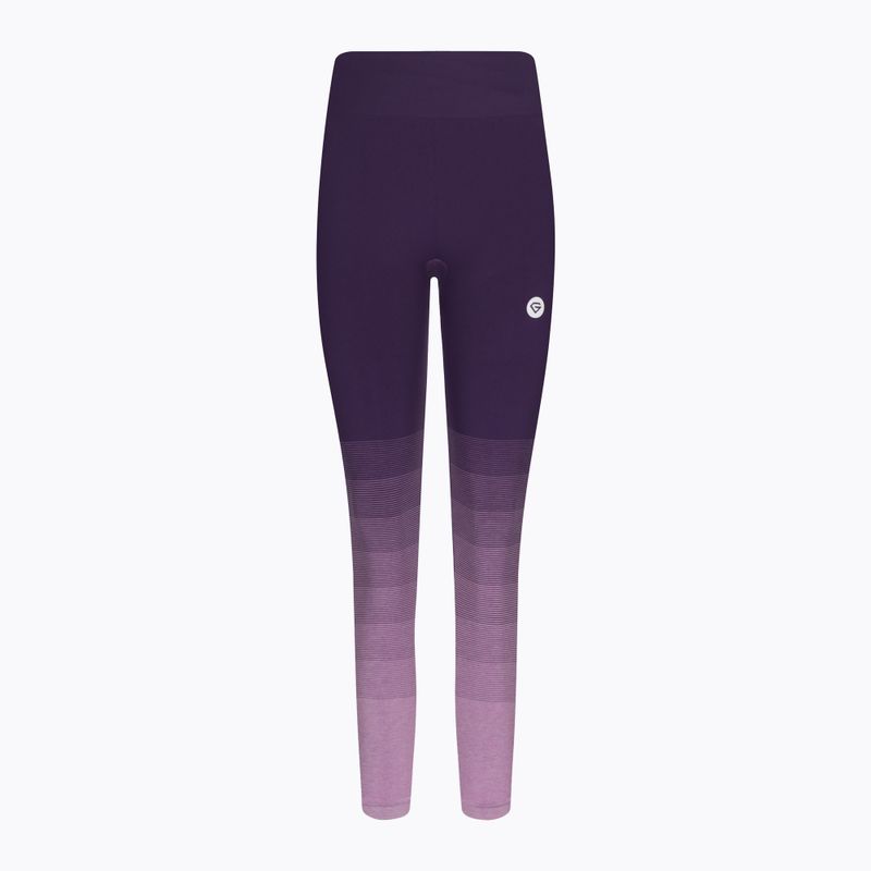 Legginsy treningowe damskie Gym Glamour Ombre violet 6