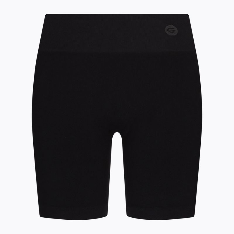 Spodenki treningowe damskie Gym Glamour Seamless black 4