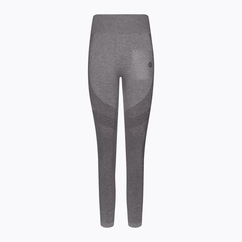 Legginsy treningowe damskie Gym Glamour Fusion light grey 6