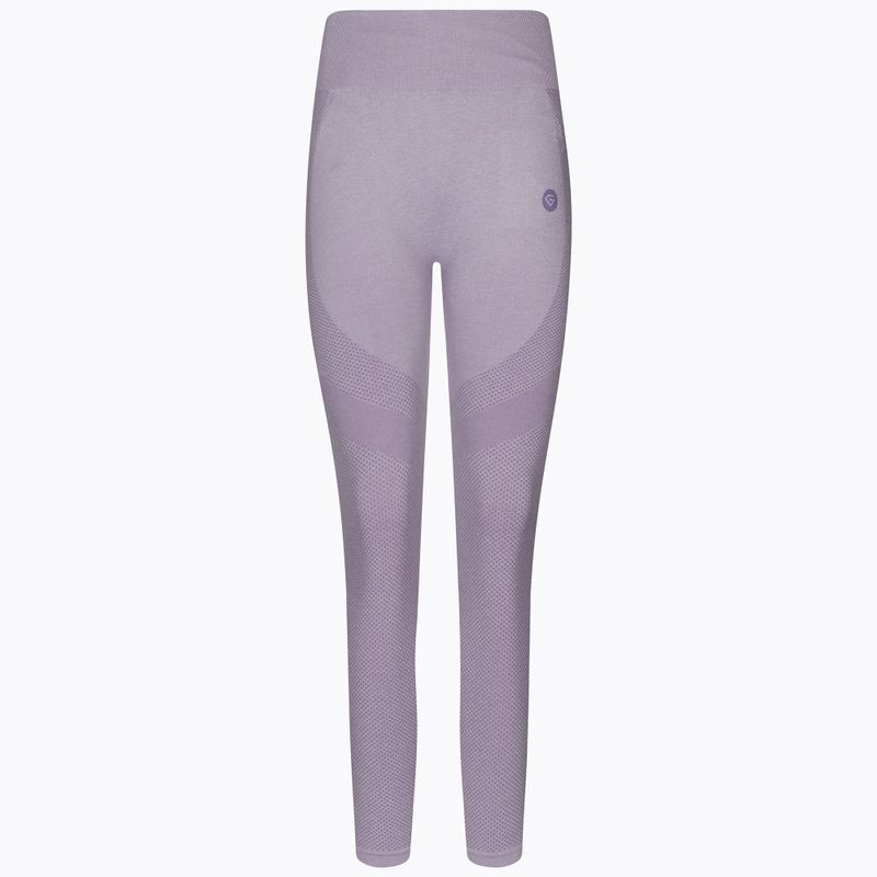 Legginsy treningowe damskie Gym Glamour Fusion lavender 6