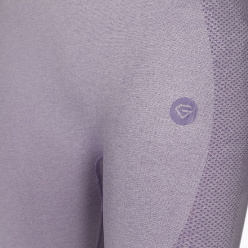 Legginsy treningowe damskie Gym Glamour Fusion lavender 8