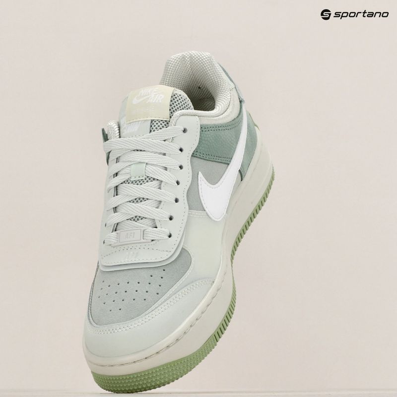 Buty damskie Nike Air Force 1 Shadow spruce aura/pistachio frost/silver pine/white 9