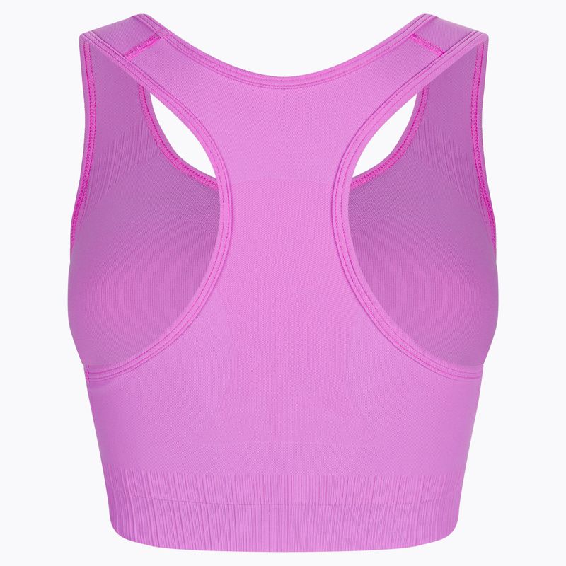 Biustonosz treningowy Gym Glamour Push Up pink 6