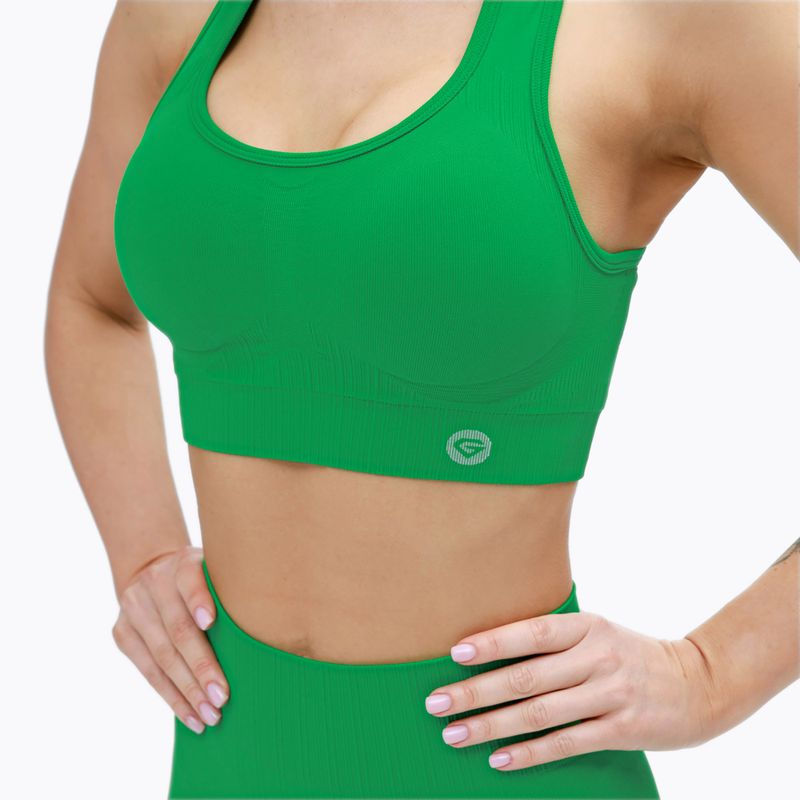 Biustonosz treningowy Gym Glamour Push Up jungle 4