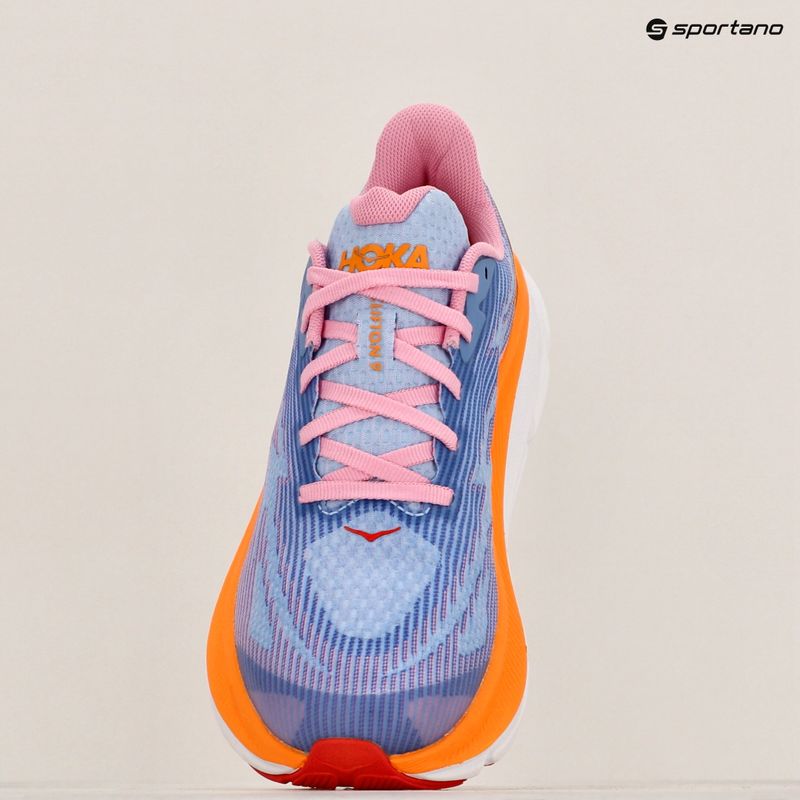 Buty do biegania dziecięce HOKA Clifton 9 peony/mirage 9