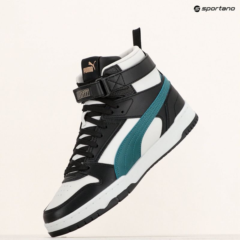 Buty PUMA RBD Game cool light gray/malachite/puma black/puma gold 17