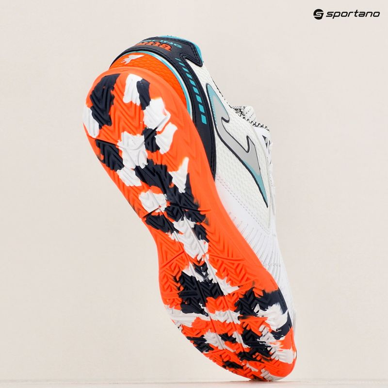 Buty piłkarskie męskie Joma Dribling IN white/orange 9