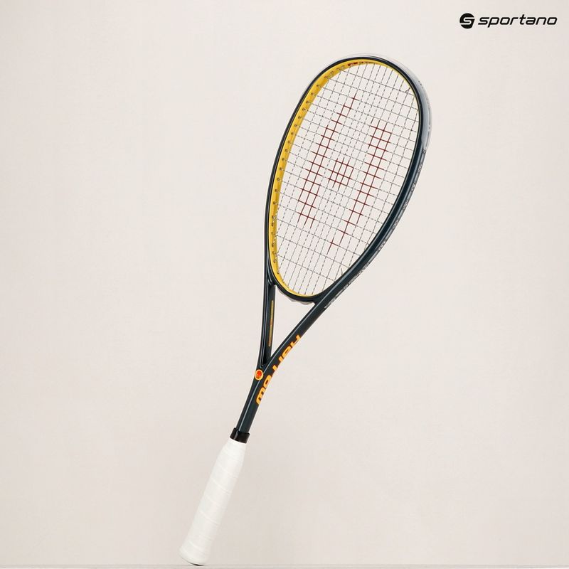 Rakieta do squasha Harrow Vapor 115 Misfit grey/yellow 10