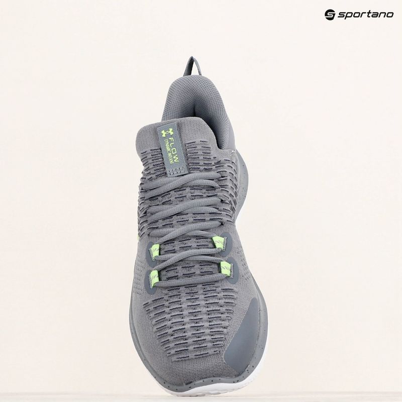 Buty treningowe męskie Under Armour Dynamic IntelliKnit titan gray/morph green/midnight navy 11