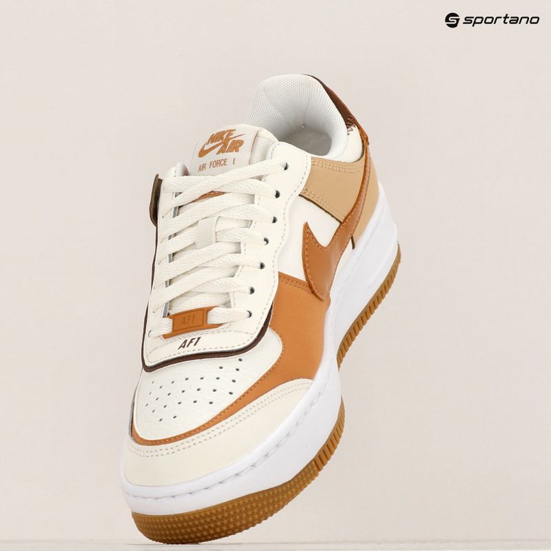 Buty damskie Nike Air Force 1 Shadow sail/flax/sesame/brown 9