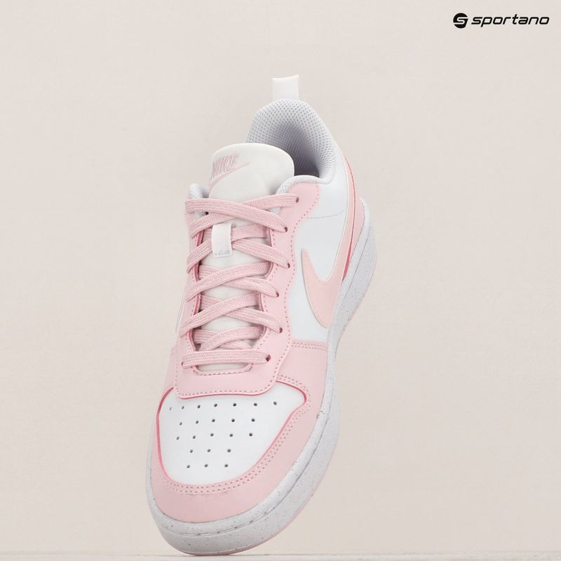 Buty Nike Court Borough Low Recraft white/pink foam 9