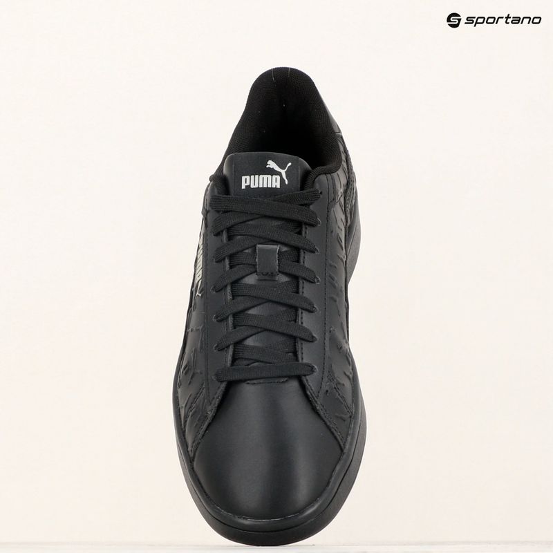 Buty PUMA Smash 3.0 Superlogo puma black/smokey gray/puma white 11
