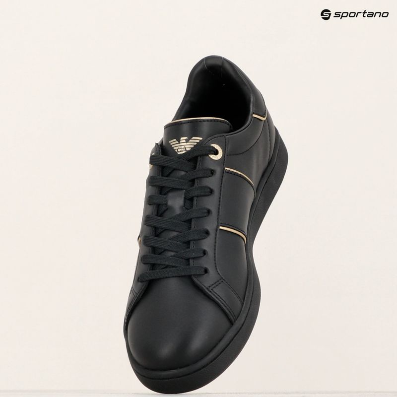 Buty EA7 Emporio Armani Classic Logo triple black/ gold 14