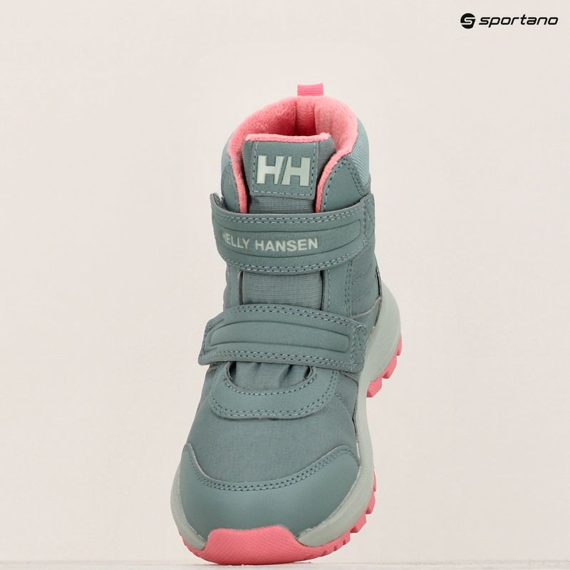 Śniegowce dziecięce Helly Hansen Jk Bowstring Boot HellyTech cactus/green mist 9