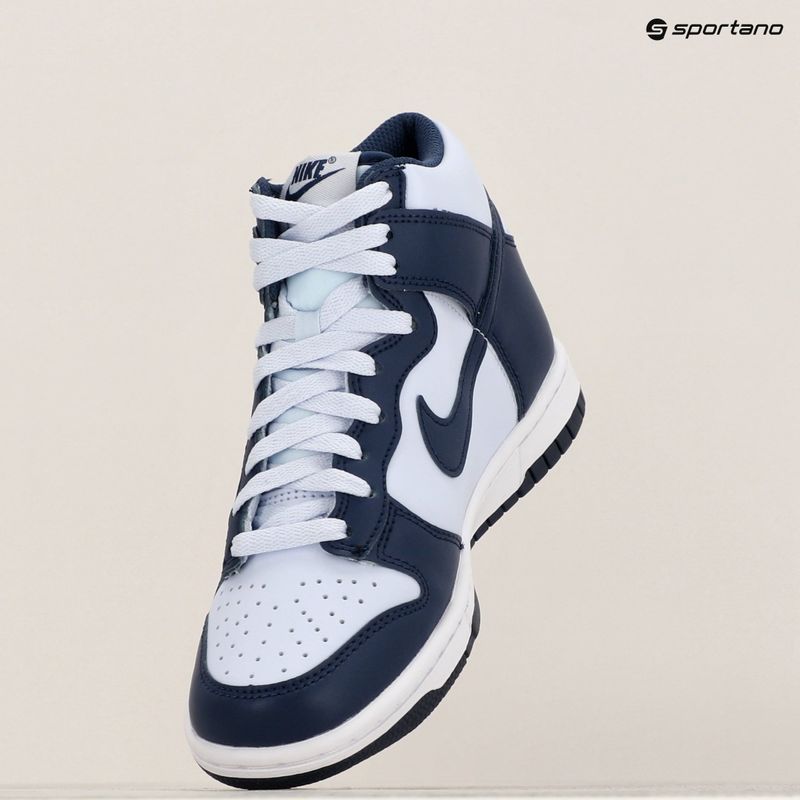 Buty Nike Dunk High football grey/white/midnight navy 9