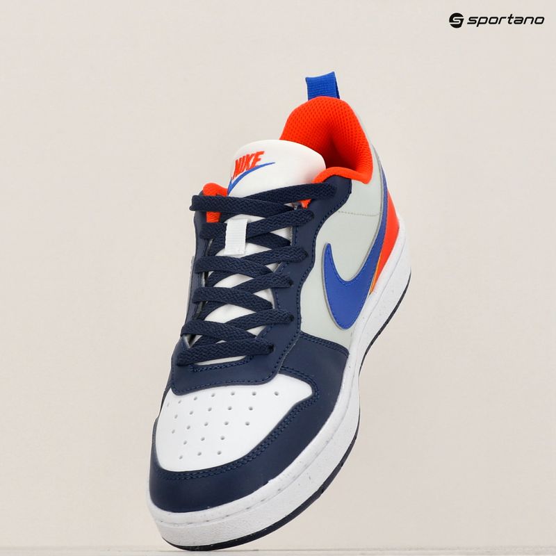 Buty Nike Court Borough Low Recraft midnight navy/hyper royal/team orange 9