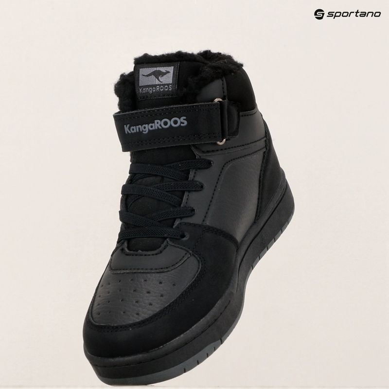 Buty dziecięce KangaROOS K-CP Bound Mid EV jet black / steel grey 16