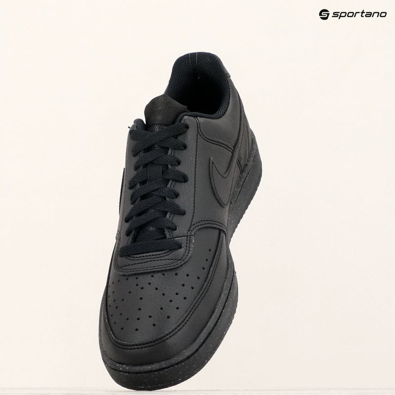 Buty męskie Nike Court Vision Low Next Nature black / black / black 9