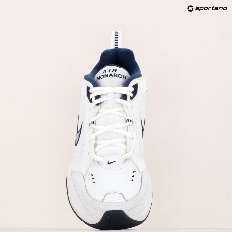 Buty treningowe męskie Nike Air Monarch IV white / metallic silver 9