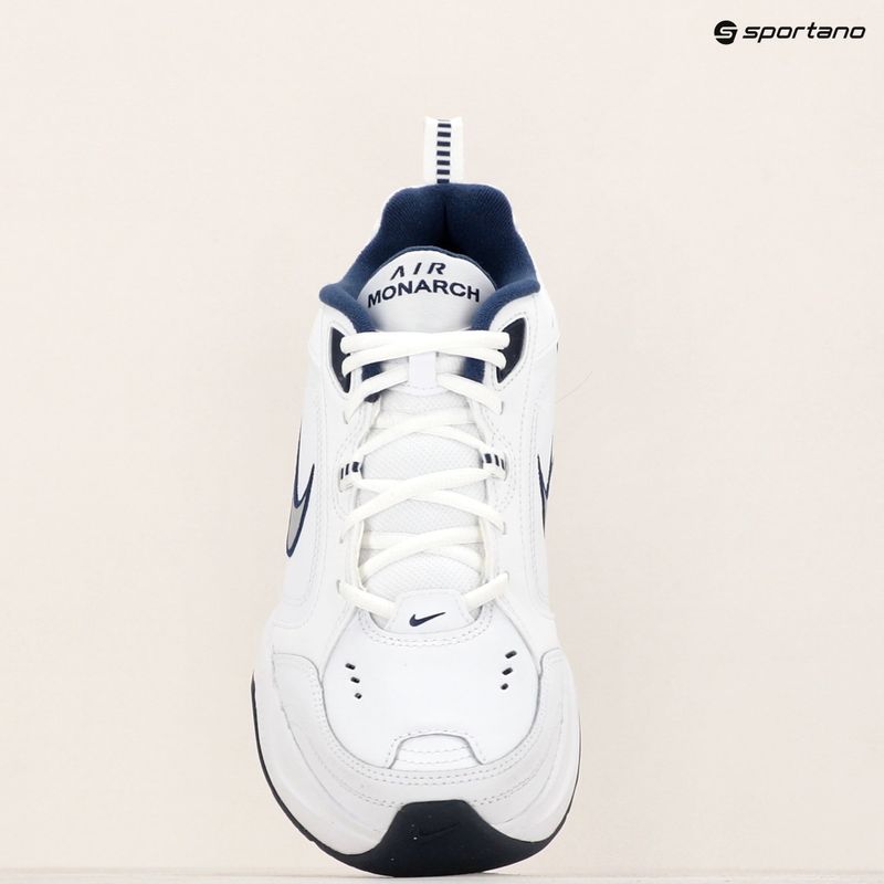 Buty treningowe męskie Nike Air Monarch IV white/metallic silver 9