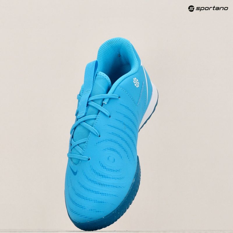 Buty piłkarskie dziecięce Nike Phantom GX II Academy IC blue fury/white 9