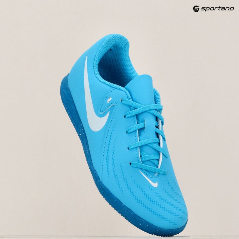 Buty piłkarskie dziecięce Nike Phantom GX II Club IC blue fury/white 9