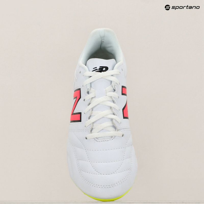 Buty piłkarskie męskie New Balance 442's Academy V2 FG white/lime 14