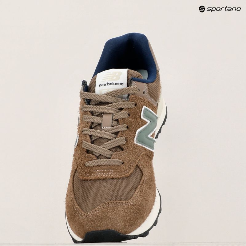 Buty New Balance 574's V2 brown/royal blue 17