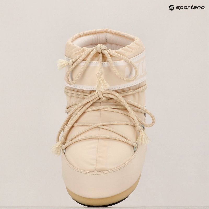 Śniegowce damskie Moon Boot Icon Low Nylon cream 10