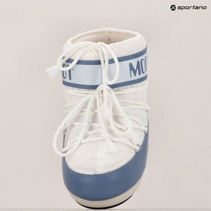 Śniegowce damskie Moon Boot Icon Low Nylon elephant grey/white 9