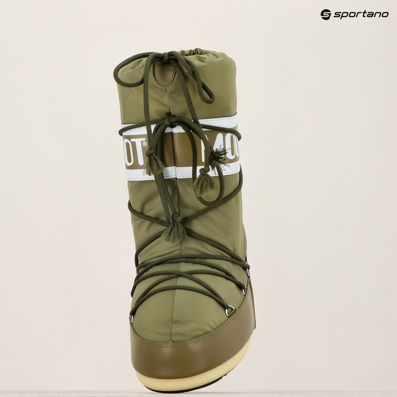 Śniegowce damskie Moon Boot Icon Nylon khaki 12