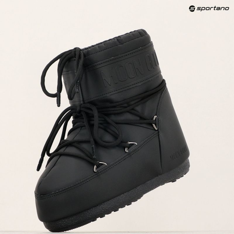 Śniegowce damskie Moon Boot Icon Low Rubber black 10