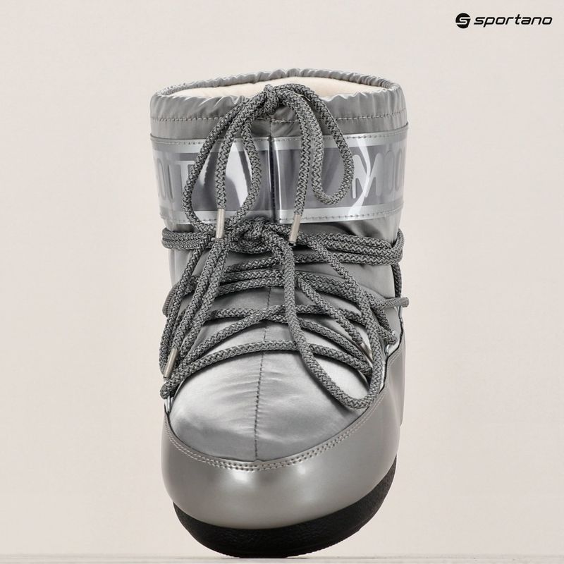 Śniegowce damskie Moon Boot Icon Low Glance silver 9