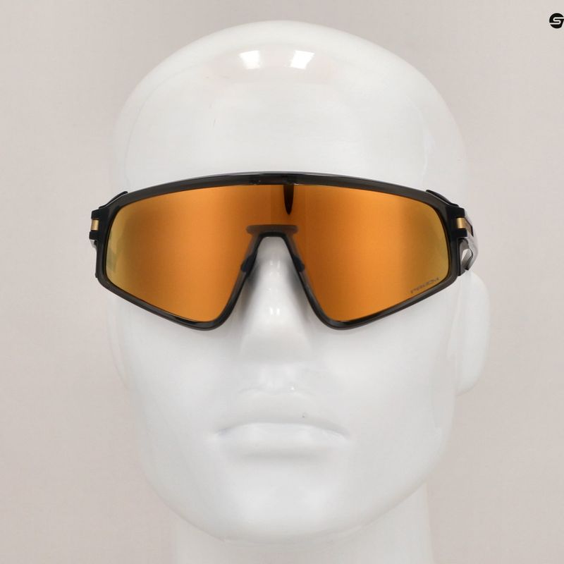 Okulary przeciwsłoneczne Oakley Latch Panel grey smoke/prizm 24k 9