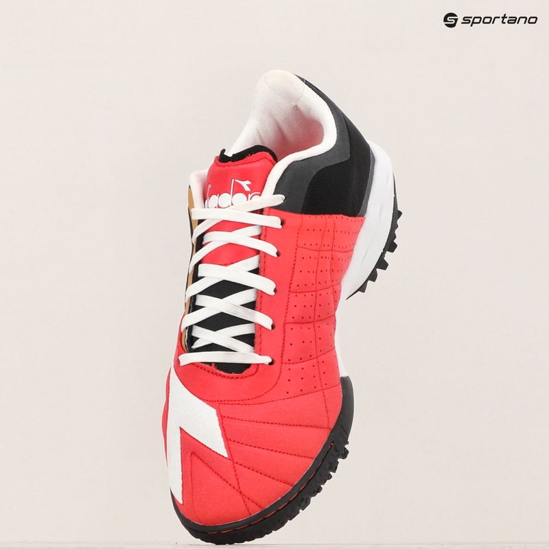 Buty piłkarskie męskie Diadora Brasil Sala Elite TF milano red/white/black 9