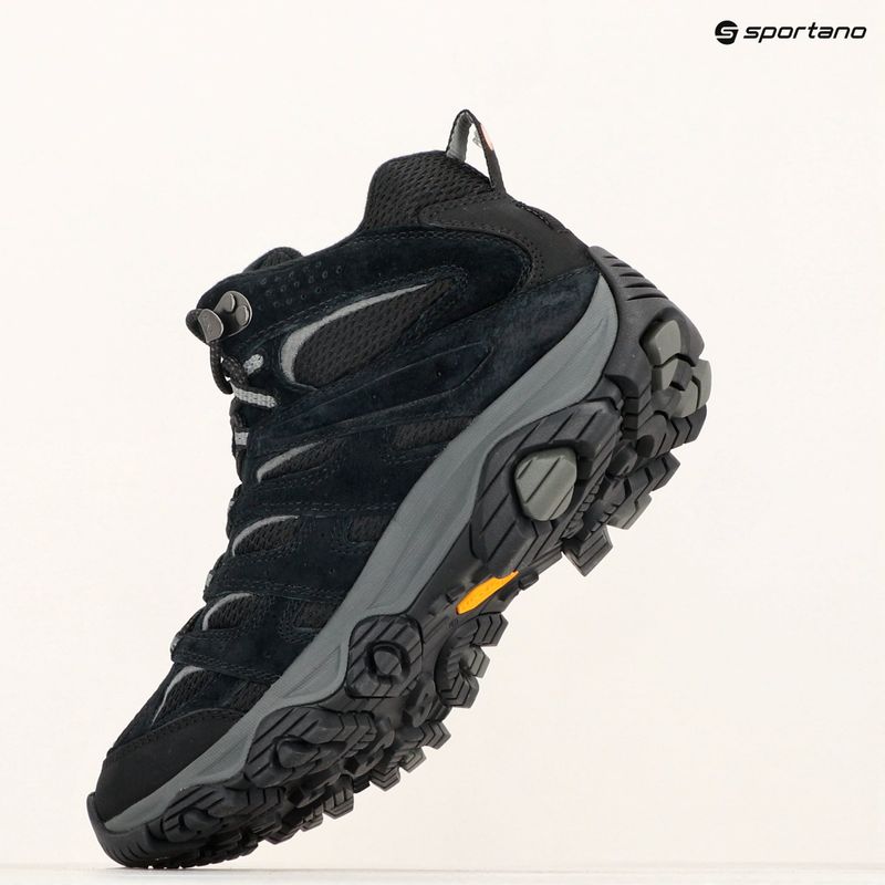 Buty turystyczne męskie Merrell Moab 3 Mid Gtx black/grey 14