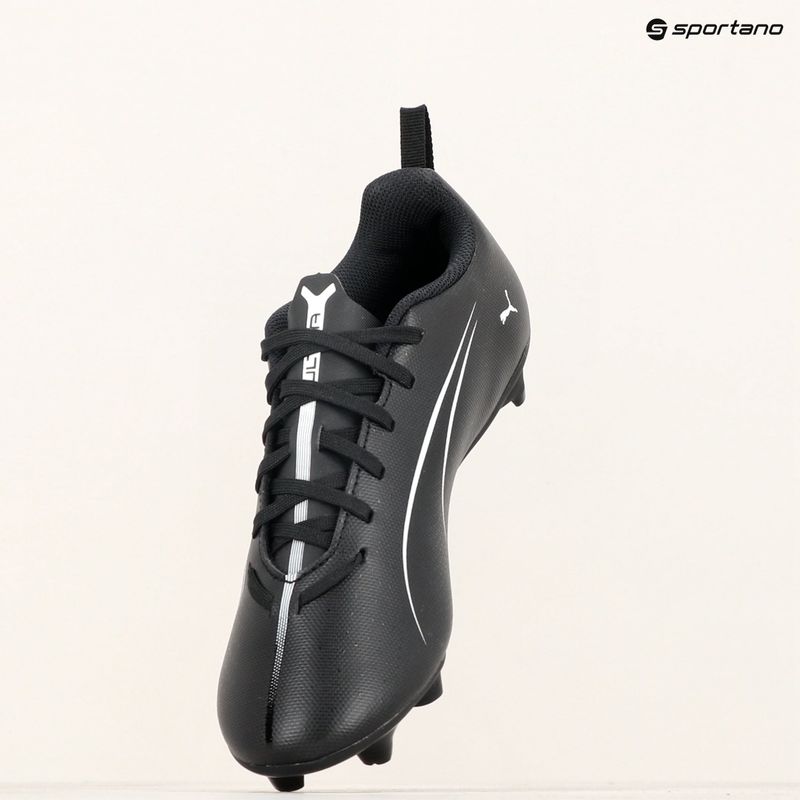 Buty piłkarskie dziecięce PUMA Ultra 5 Play FG/AG Jr puma black/puma white 16