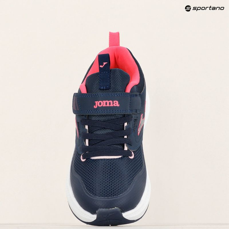 Buty dziecięce do biegania Joma Ferro navy/pink 15