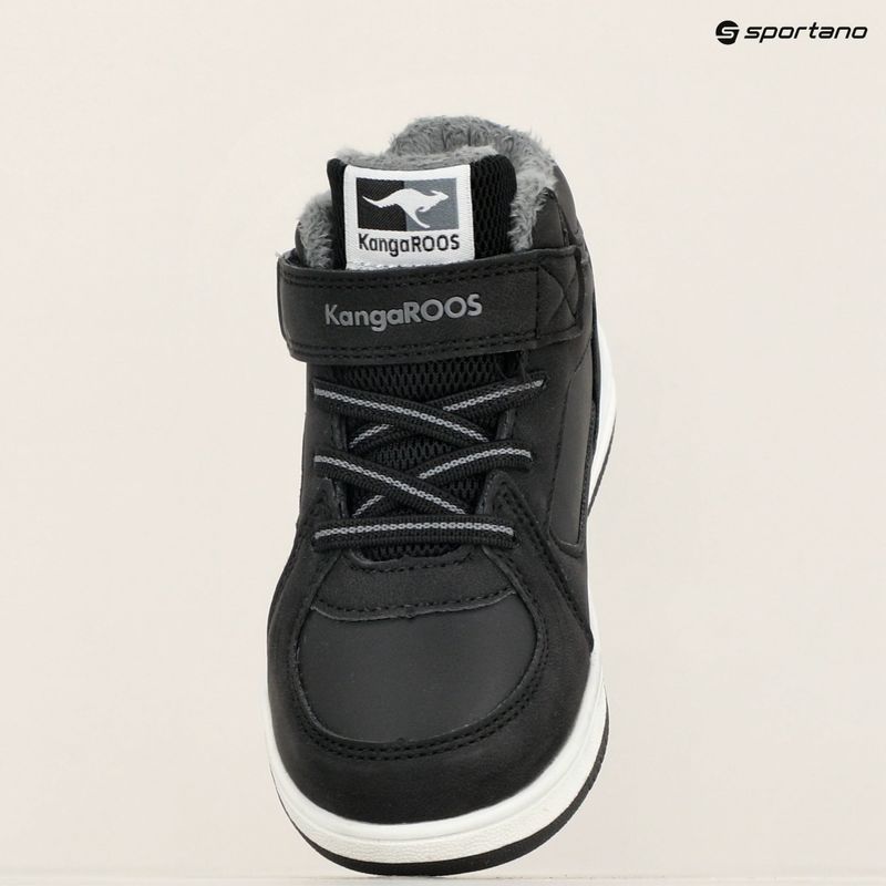 Buty dziecięce KangaROOS K-CPI Kalino Mid EV jet black / steel grey 8