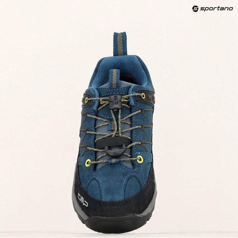 Buty trekkingowe dziecięce CMP Rigel Low Wp blue ink/ ellow 15