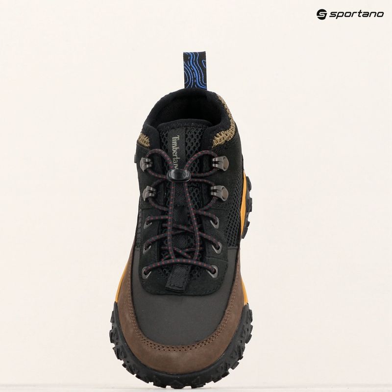 Buty dziecięce Timberland Greenstride Motion 6 Low Lace black nubuck/brown 17