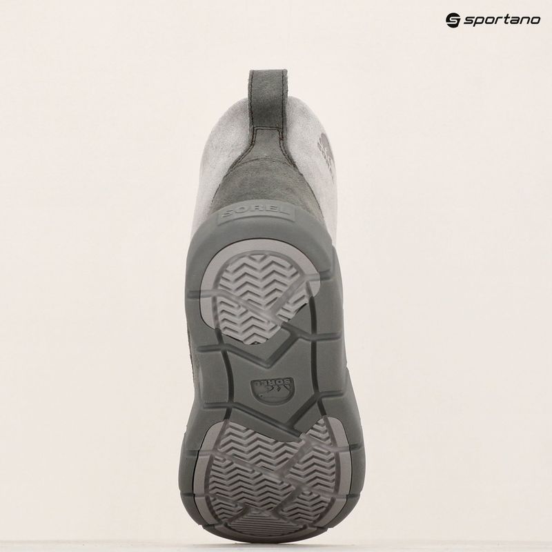 Śniegowce Sorel Youth Sorel Explorer III Slip-On chrome grey/quarry 16