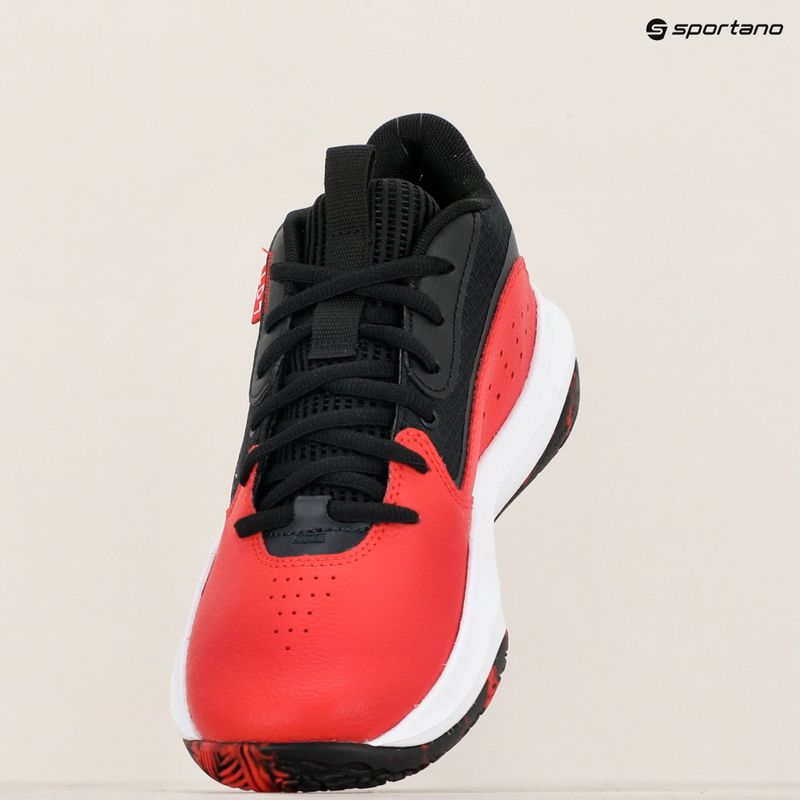 Buty do koszykówki dziecięce Under Armour GS Lockdown 7 red/black/white 15