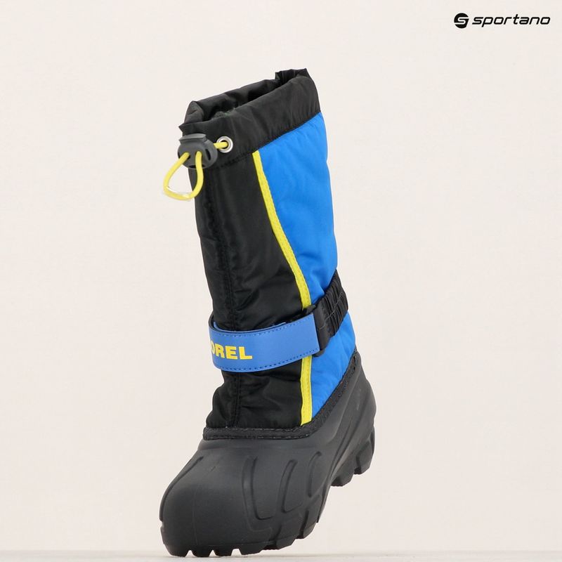 Śniegowce dziecięce Sorel Youth Flurry black/super blue 16