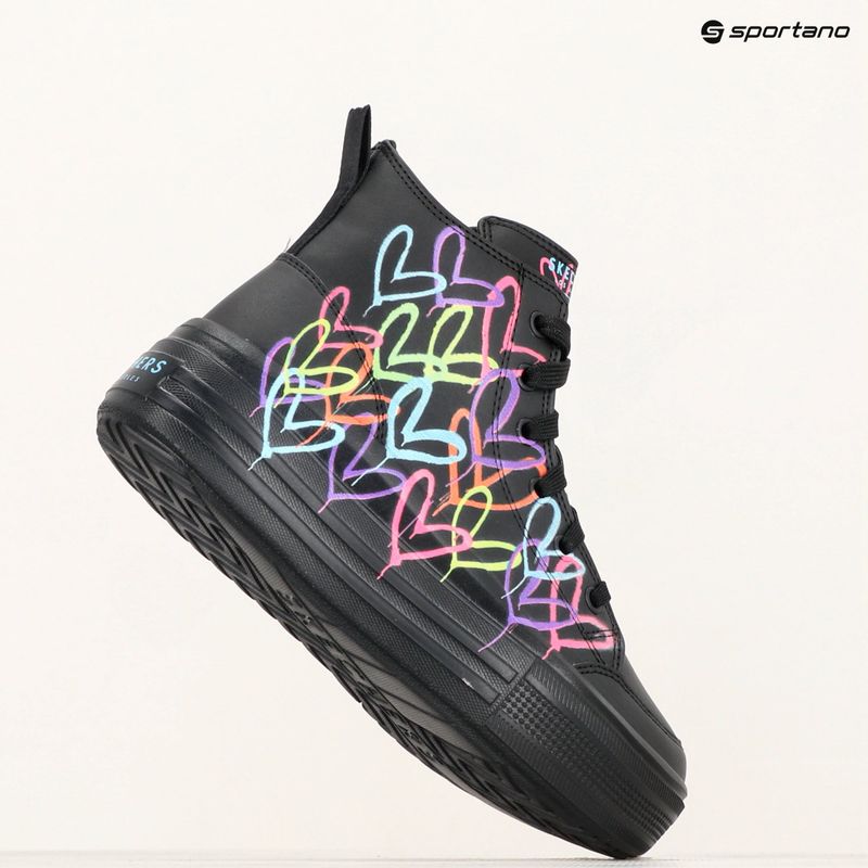 Buty SKECHERS Hyperlift Love Daze black/multicolor 11