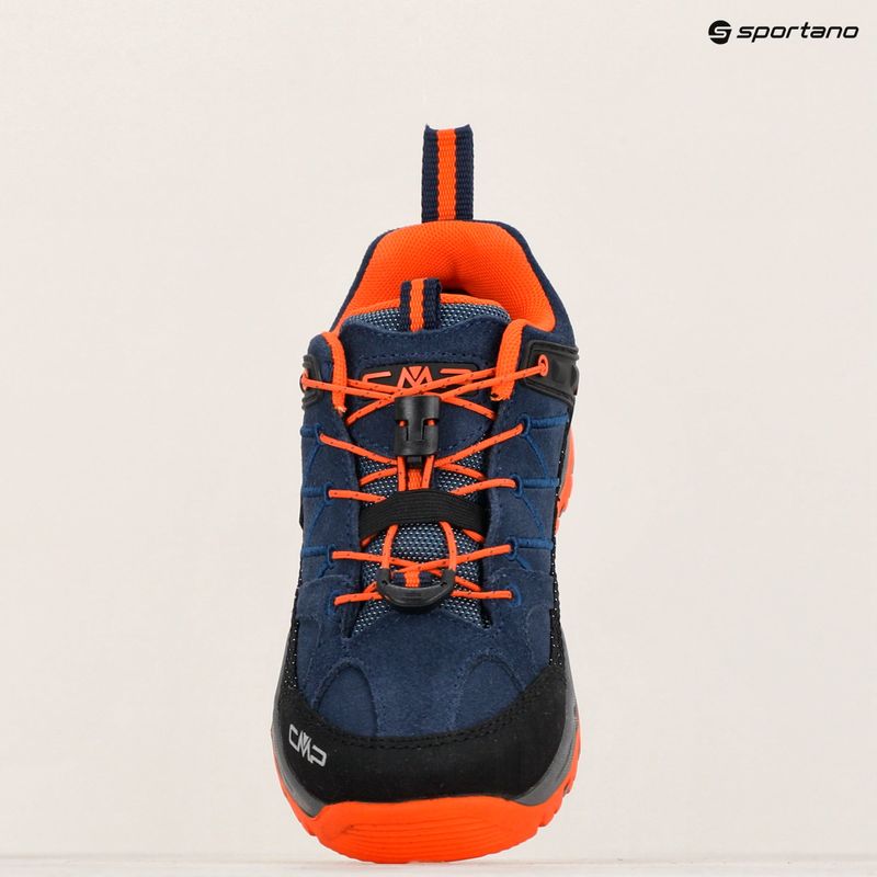 Buty trekkingowe dziecięce CMP Rigel Low Wp b.blue / arancio 16