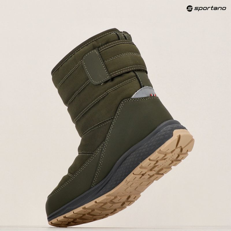 Śniegowce dziecięce Viking Footwear Equip Warm Waterproof 1V Pull On olive 10