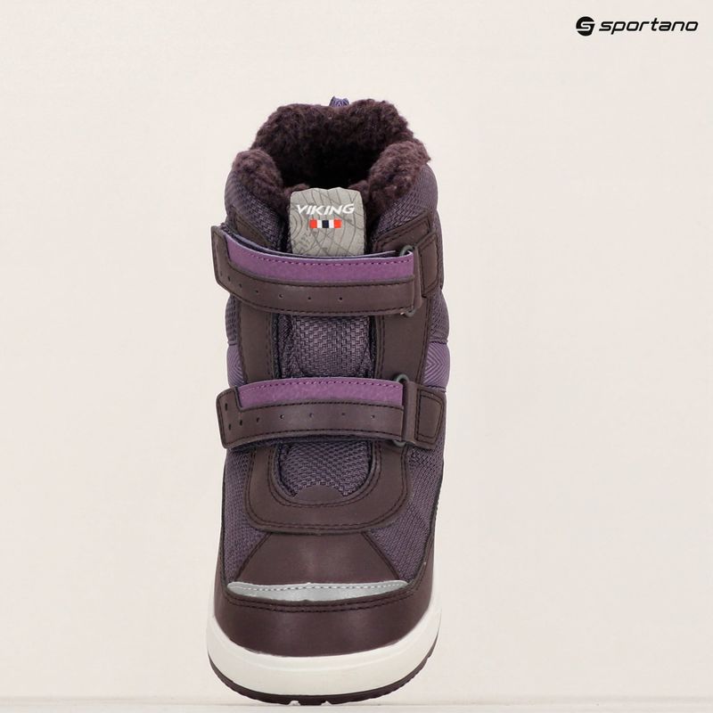 Śniegowce dziecięce Viking Footwear Play Reflex Warm GTX 2V grape/purple 10