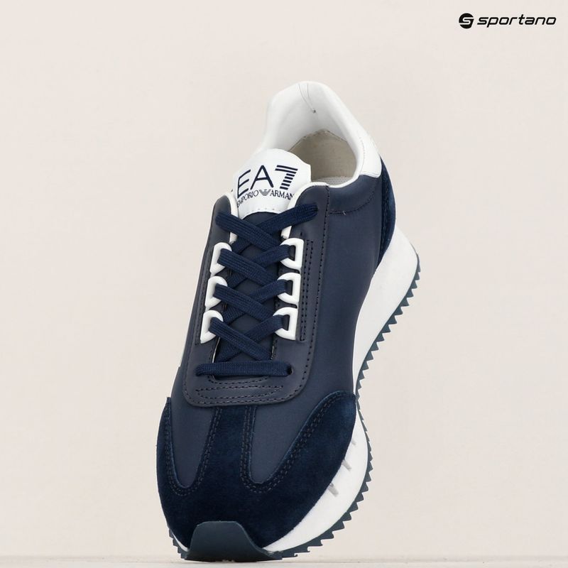 Buty EA7 Emporio Armani Black & White Vintage navy/ white 6